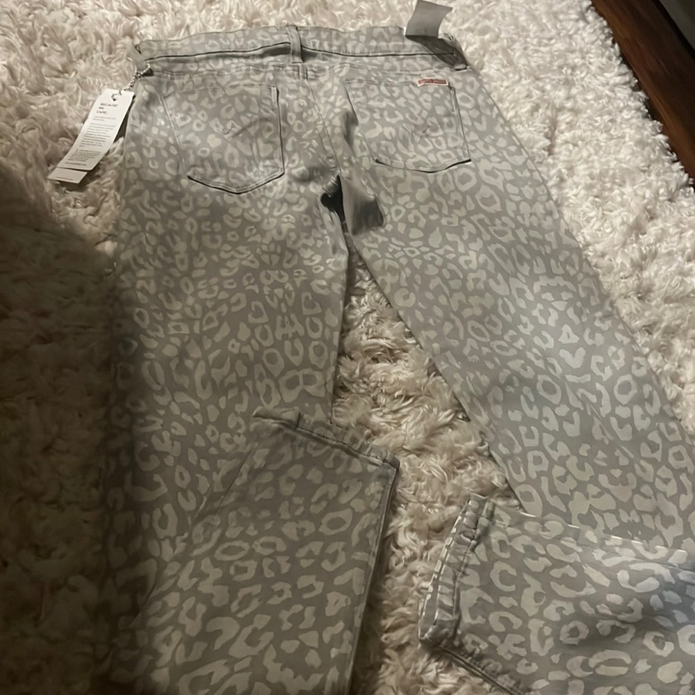 Nwt Hudson animal print jeans size 27 - Picture 4 of 4